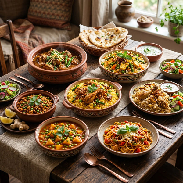Weekly Tiffin Plan — 6 Meals